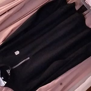 Long sleeve three quarters zip men's top